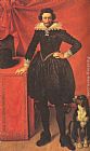 Frans Pourbus The Younger Canvas Paintings - Portrait of Claude de Lorrain, Prince of Chevreuse